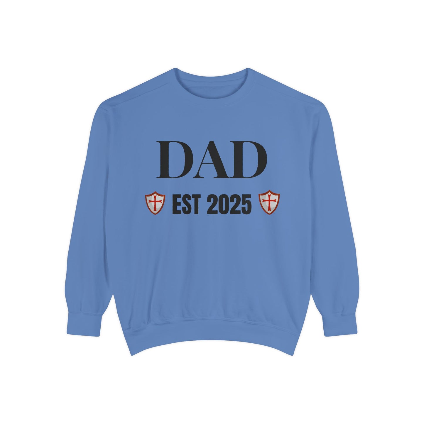 Dad - EST 2025 Shield Sweatshirt