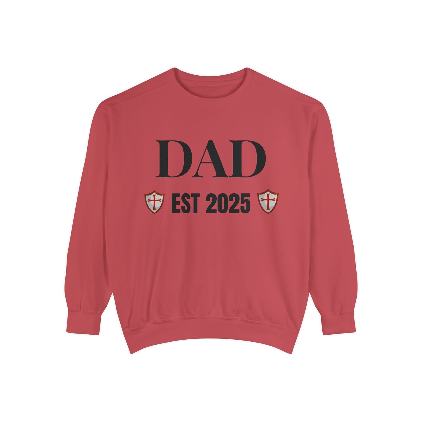 Dad - EST 2025 Shield Sweatshirt