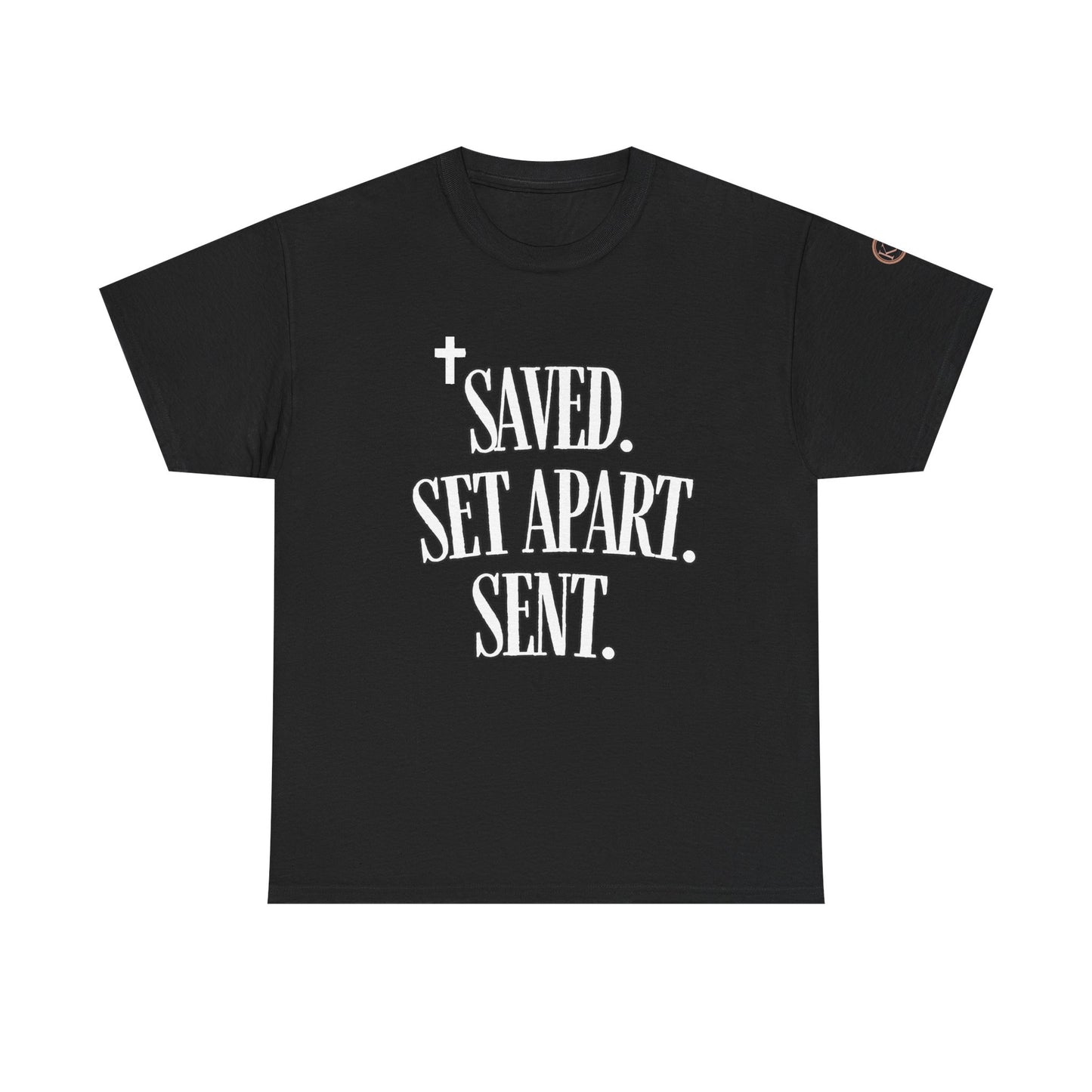 Unisex Tee – SAVED. SET APART. SENT.