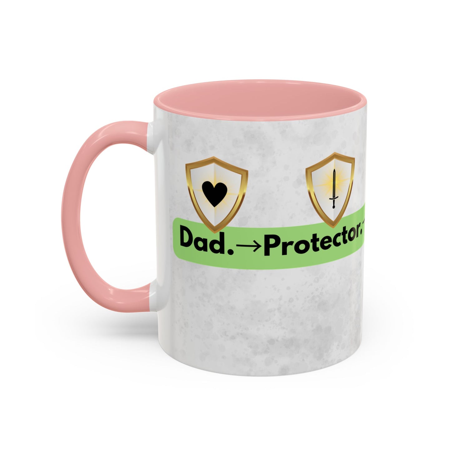 Golden Glory- Kingdom Dad Coffee Mug - From Protector to Provider- Dad, you are a Legend in gold