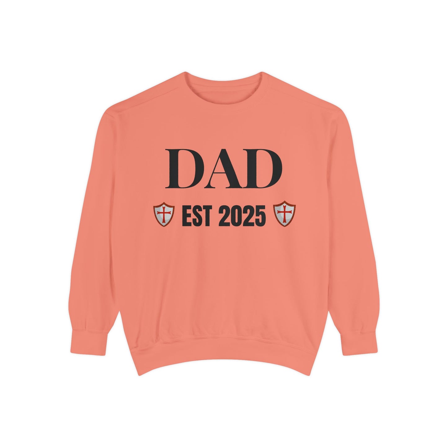 Dad - EST 2025 Shield Sweatshirt