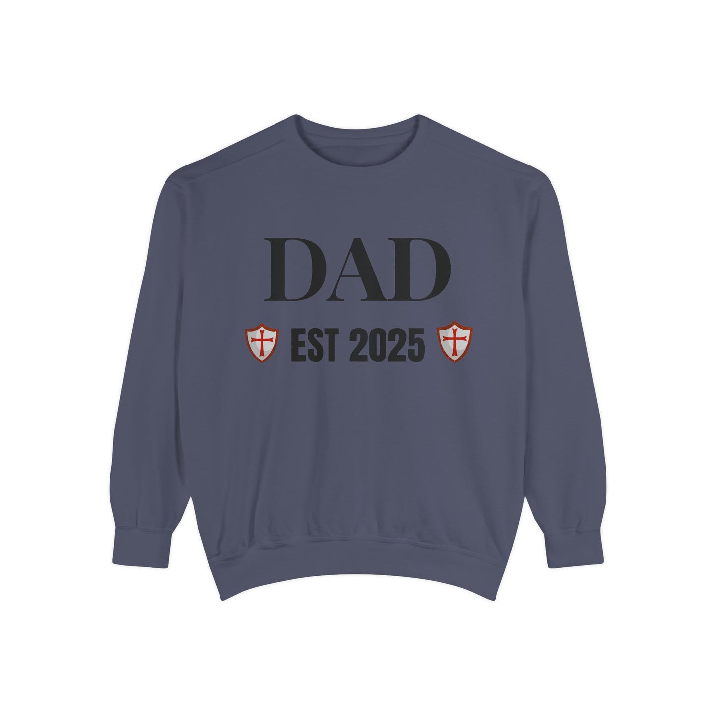 Dad - EST 2025 Shield Sweatshirt