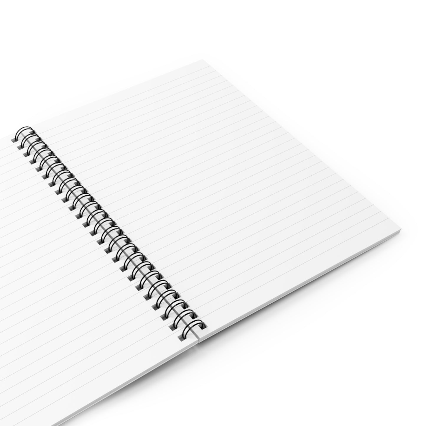 Crowned Club Spiral Notebook - Gold Monogrammed Journal