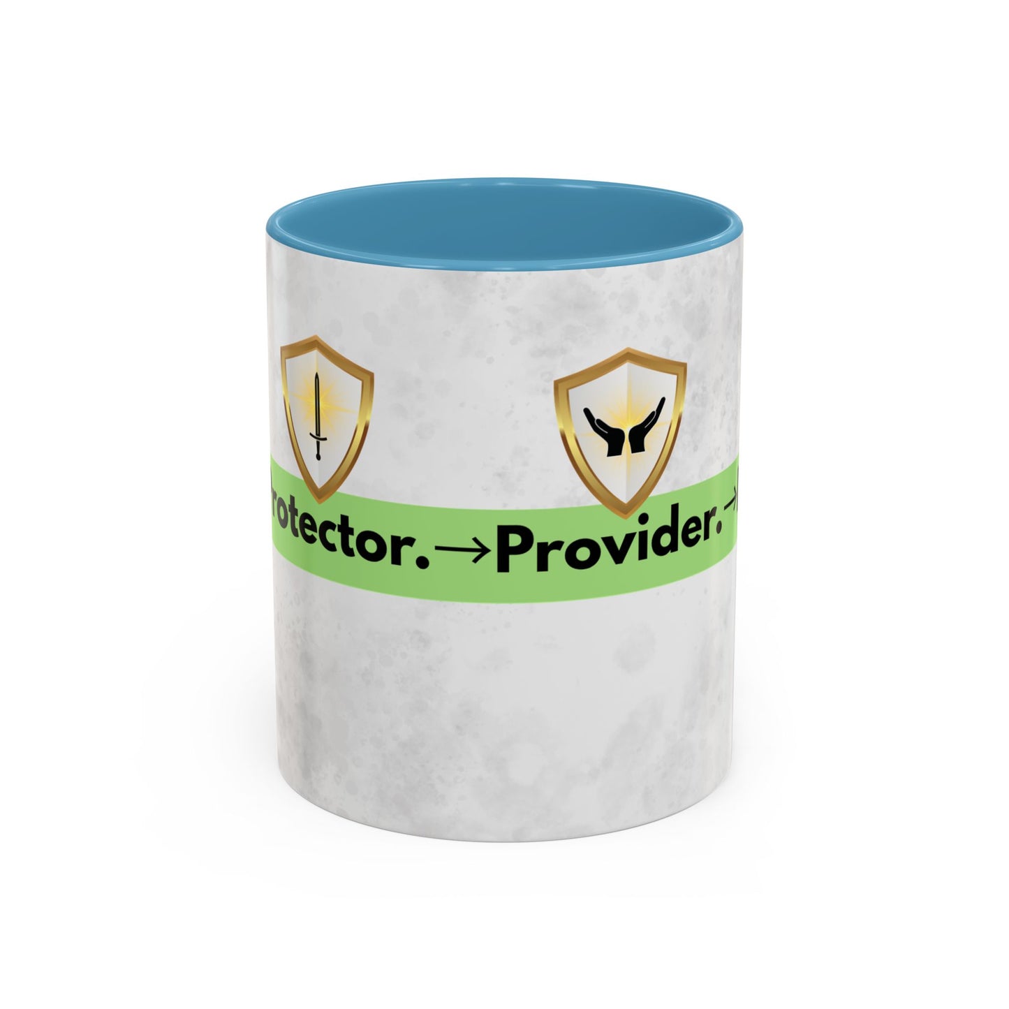 Golden Glory- Kingdom Dad Coffee Mug - From Protector to Provider- Dad, you are a Legend in gold