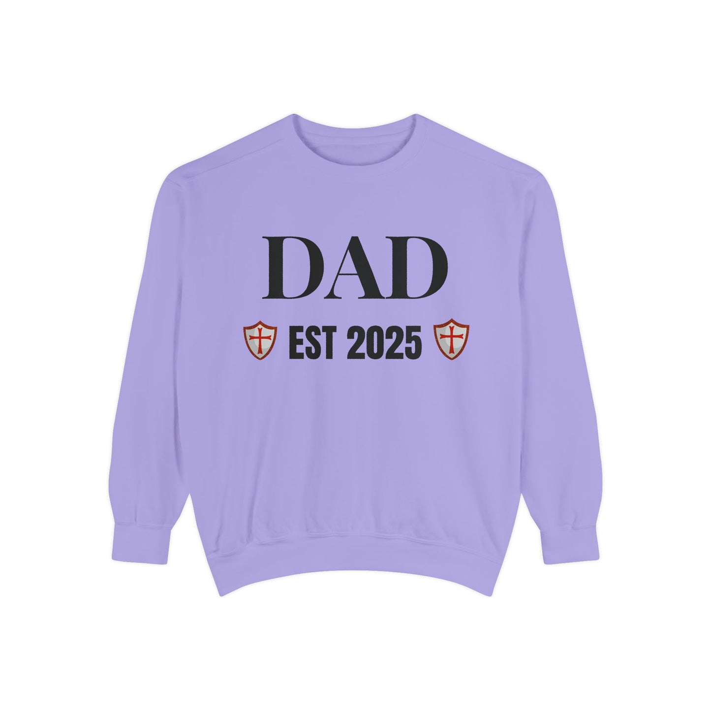 Dad - EST 2025 Shield Sweatshirt