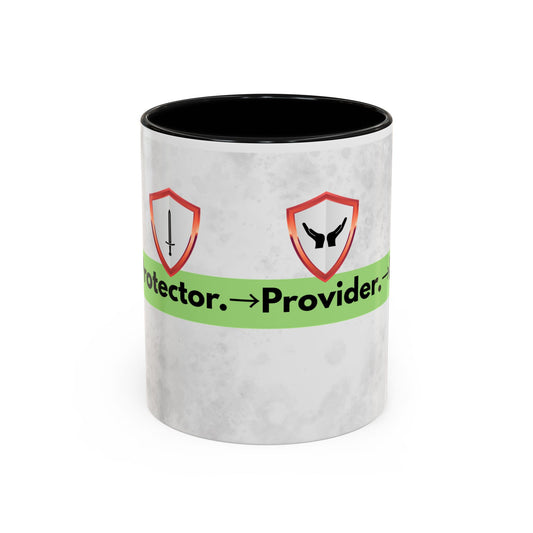 Protector → Provider Mug – Kingdom Role, Daily Reminder