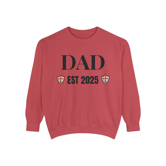 Dad - EST 2025 Shield Sweatshirt