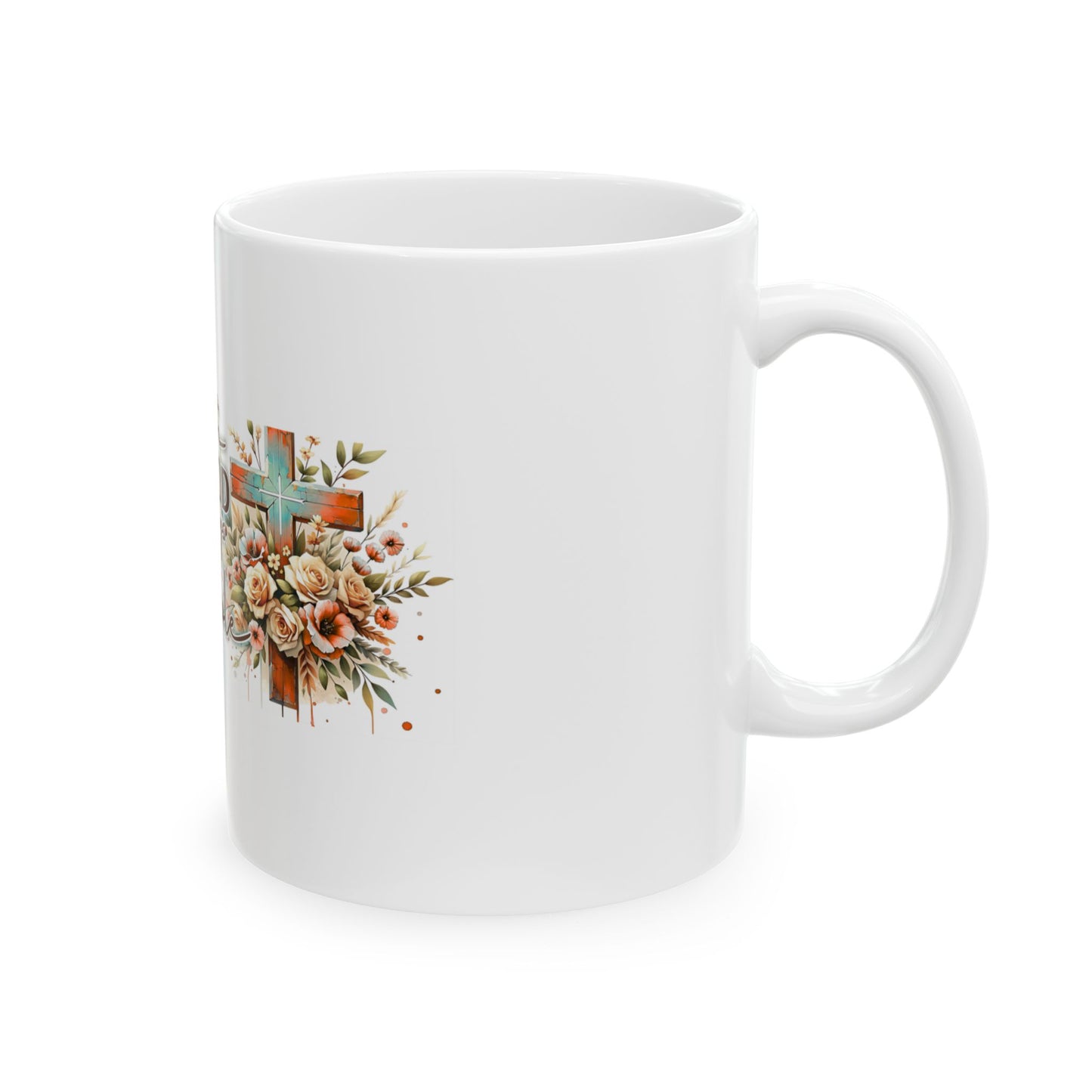With God All Things Are Possible Mug – Faith Over Everything