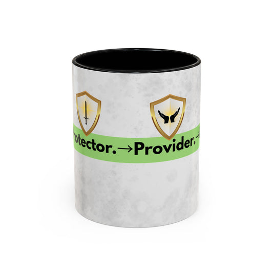 Golden Glory- Kingdom Dad Coffee Mug - From Protector to Provider- Dad, you are a  Legend in gold