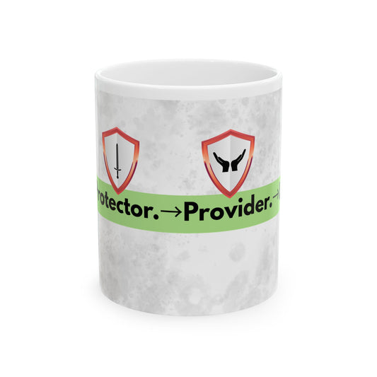 Royal Legacy - Hero Dad Ceramic Mug - Protector Provider Design