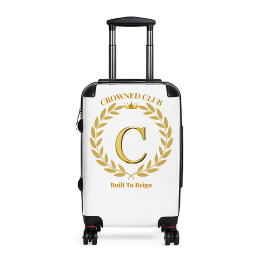 Travel Suitcase: Crowned Club Suitcase - Built to Reign